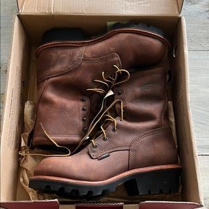 Red Wing LoggerMax Soft Toe Boot